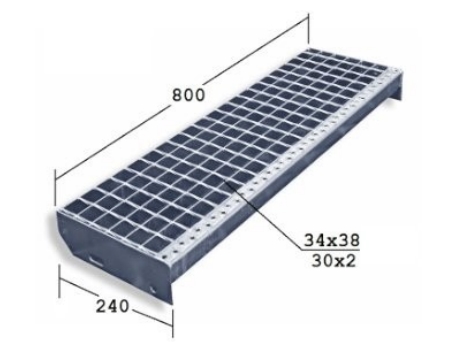 СТРОМ СТИЛ SP 34х38/30х2 Zn 800х240 мм Каркасы металлоконструкций
